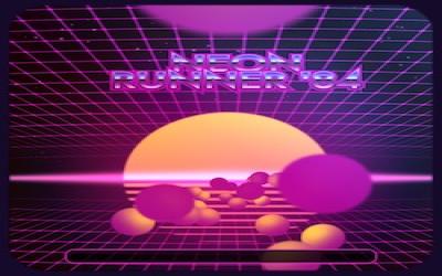 Neon Runner '84 game thumbnail